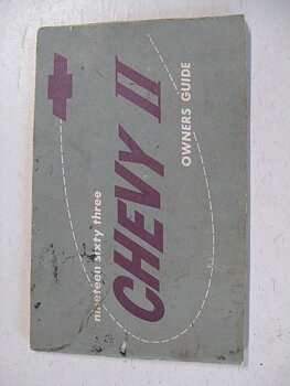 1963 Chevrolet Chevy II Owners Guide