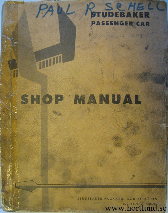 1959 Studebaker Shop Manual