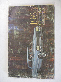 1964 Chevrolet Full Size Owners Manual Guide