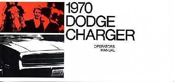 1970 Dodge Charger Operator's Manual