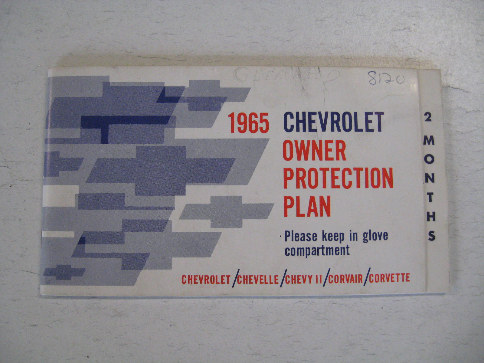 1965 Chevrolet Owners Protection Plan