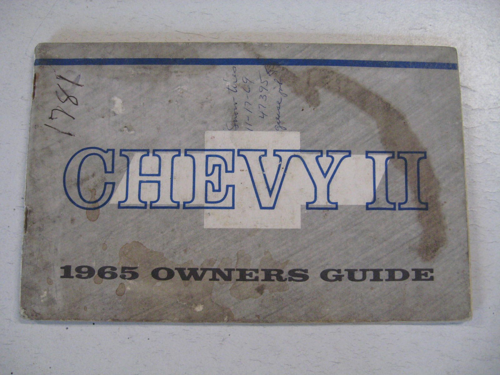 1965 Chevrolet Chevy II Owners Guide