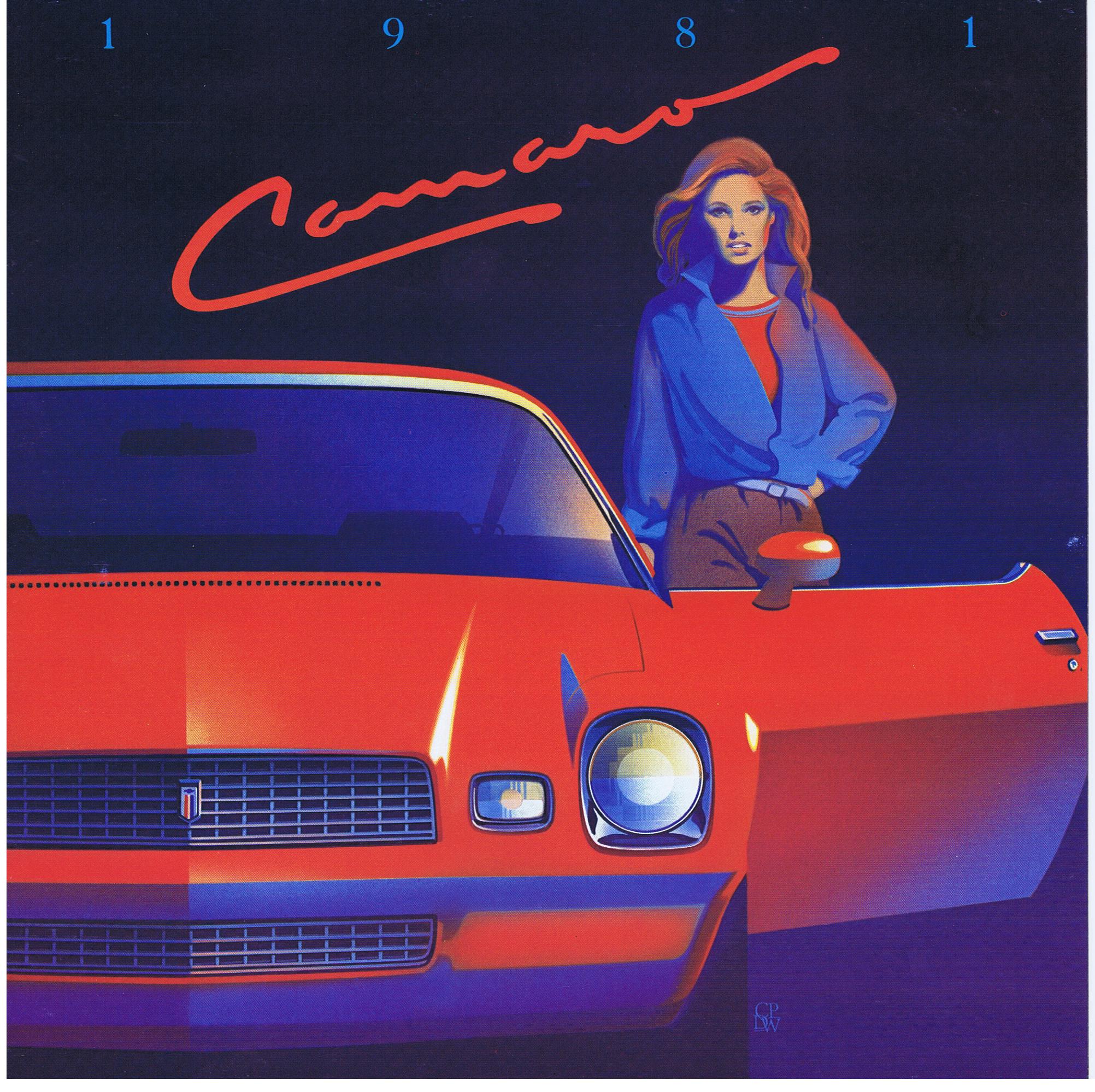 1981 Chevrolet Camaro Broschyr