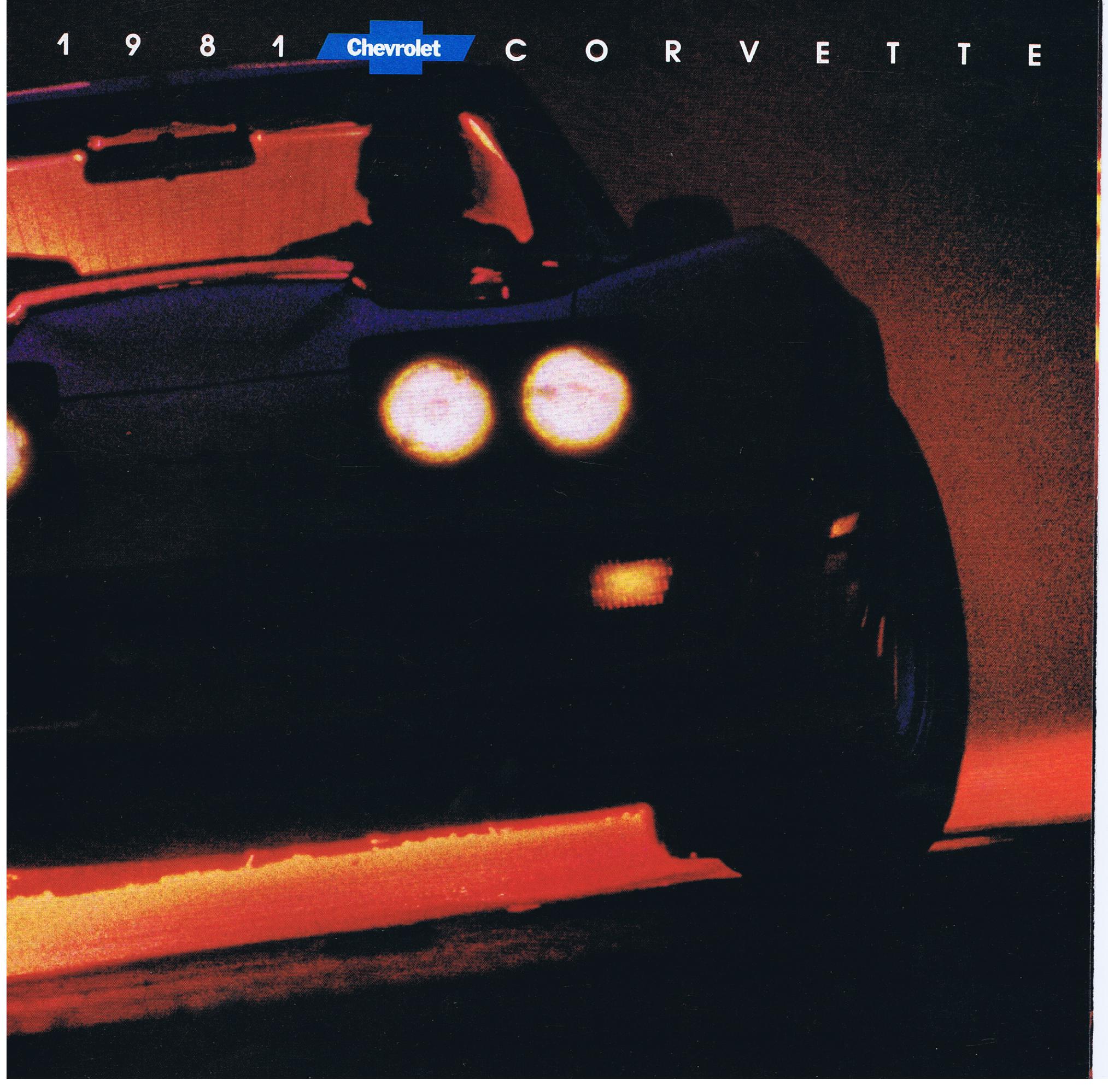 1981 Chevrolet Corvette Folder