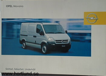 2004 Opel  Movano Handbok