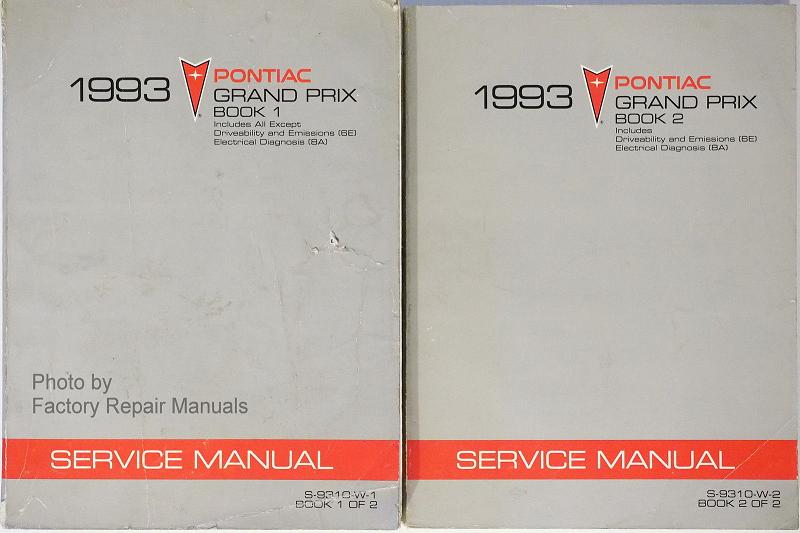 1993 Pontiac Grand Prix Service Manual - 2
