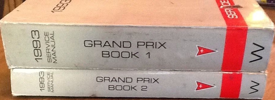 1993 Pontiac Grand Prix Service Manual