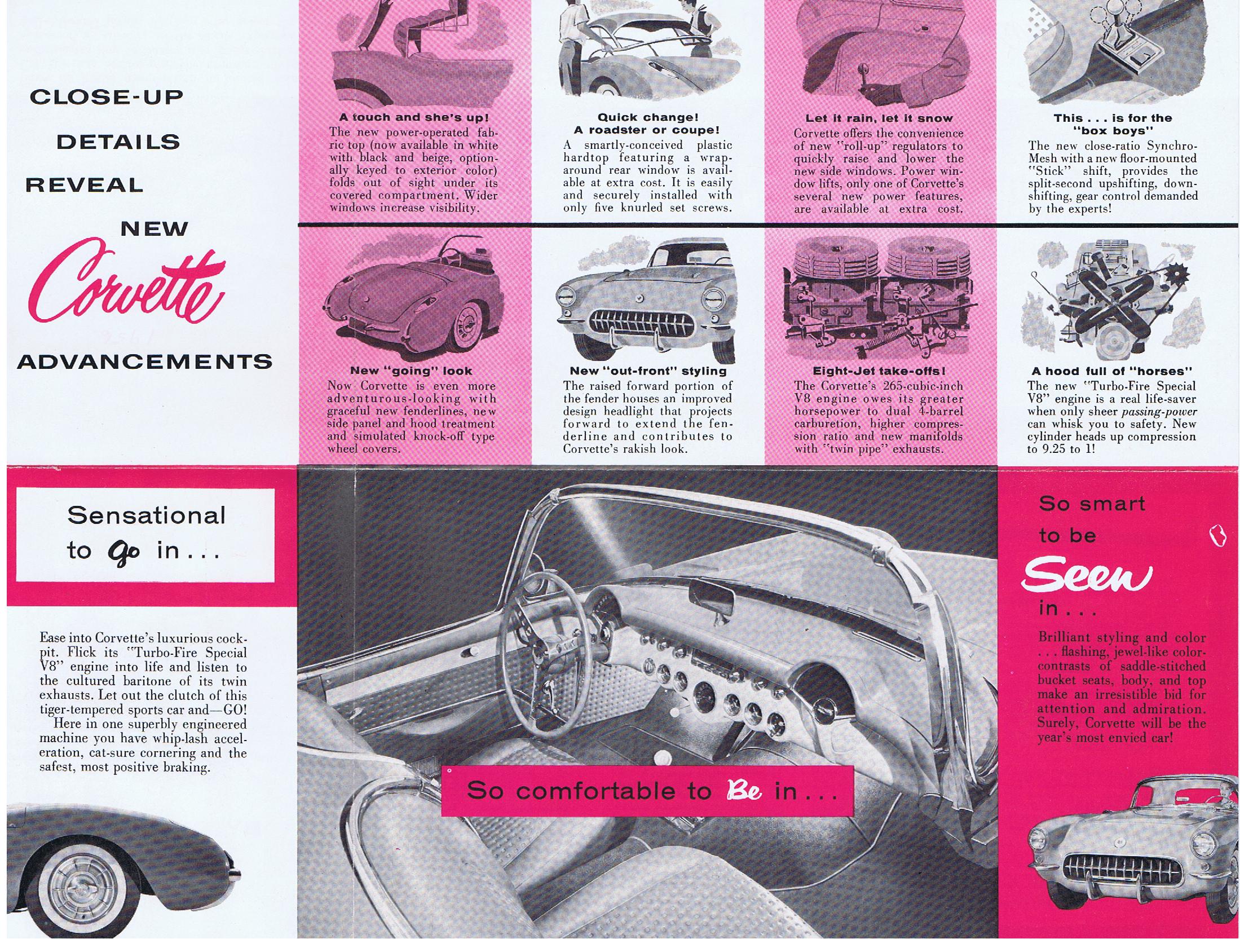 1956 Chevrolet Corvette Folder
