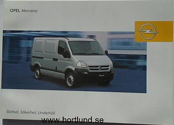 2005  Opel Movano Handbok