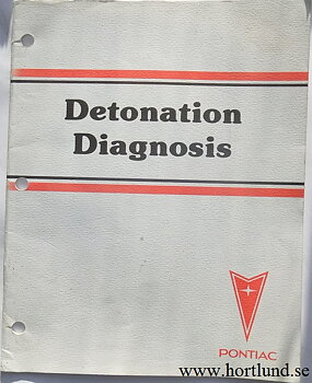 1981 Pontiac Detonation Diagnosis alla modeller