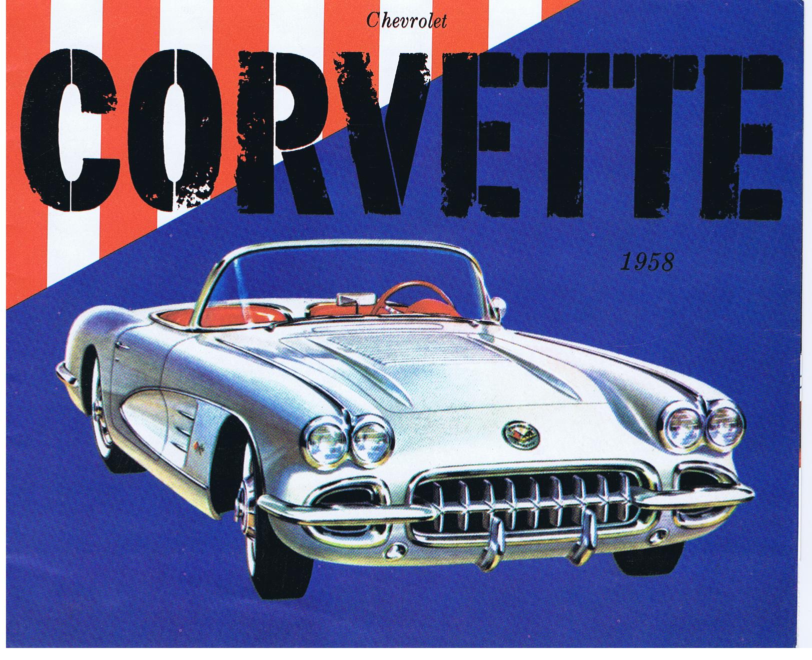 1958 Chevrolet Corvette Folder