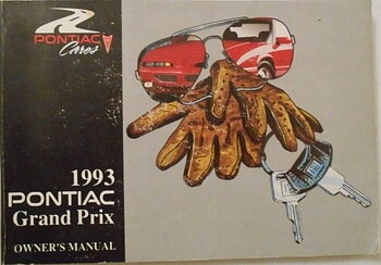 1993 Pontiac Grand Prix Owners Manual