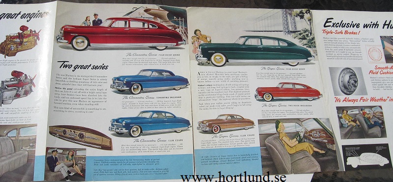 1948 Hudson broschyr - 2