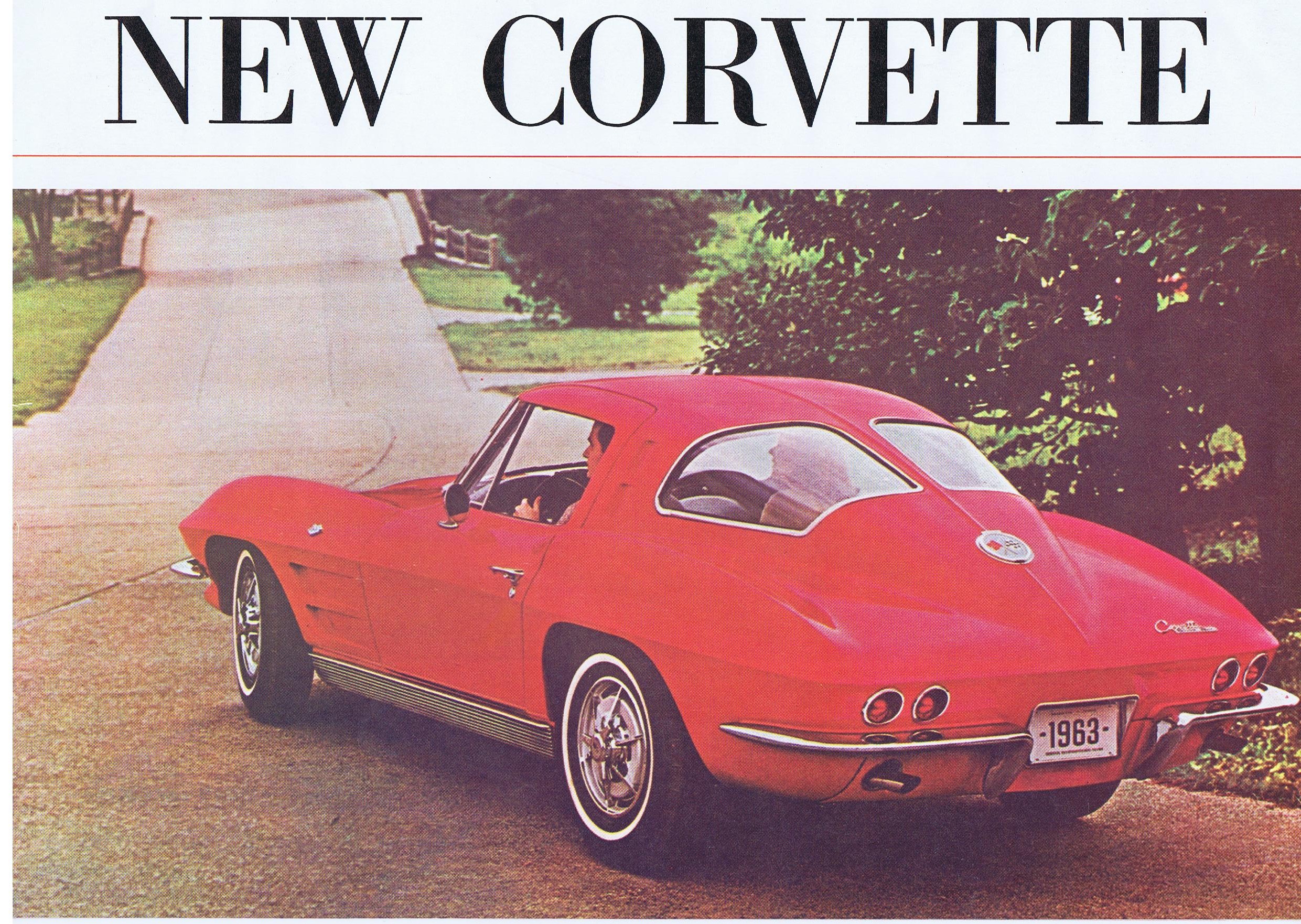 1963 Chevrolet Corvette Broschyr