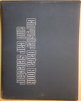 1973 Chrysler & Imperial Data Book and Car Selector Dealer Album