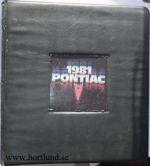 1981 Pontiac Product Manual