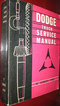 1962 Dodge Truck Service Manual