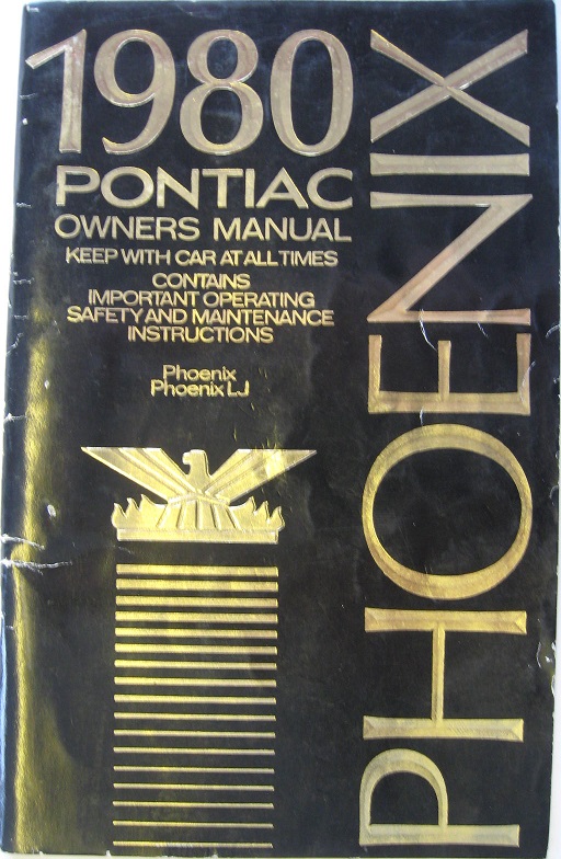 1980 Pontiac Phoenix Owner's Manual