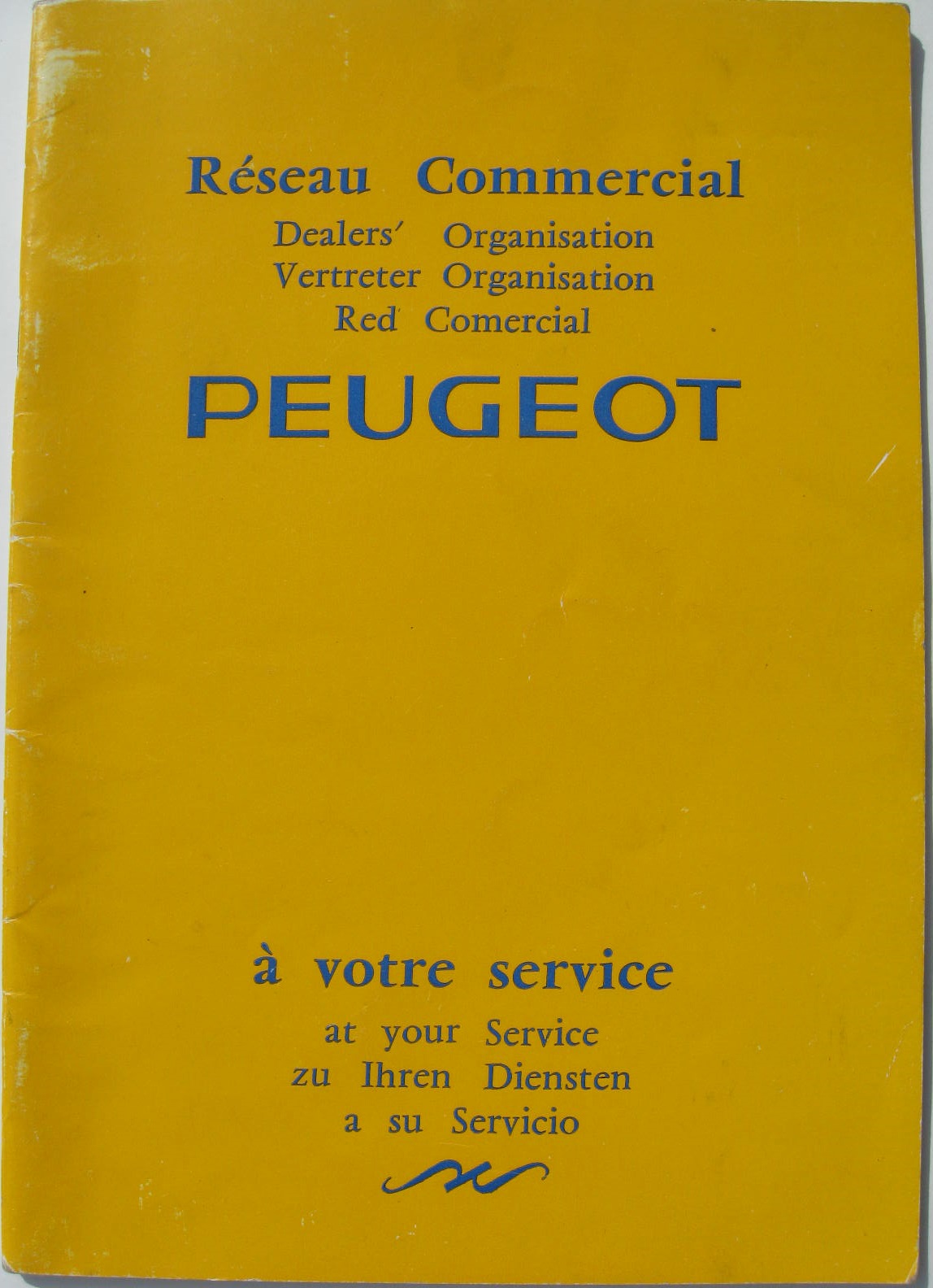 1970 Peugeot återförsäljare