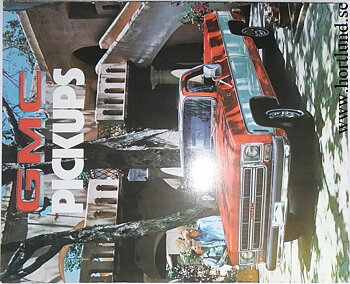 1976 GMC Pickups Broschyr