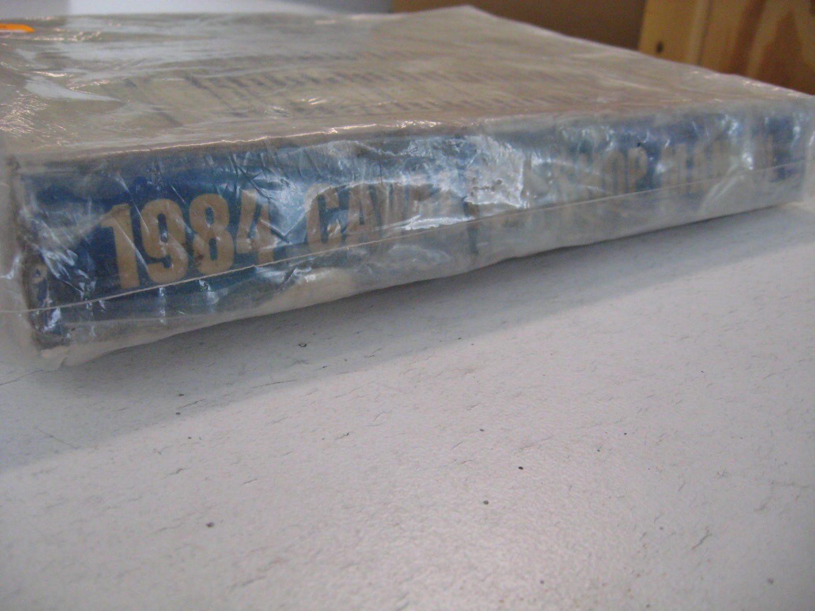 1984 Chevrolet Shop Manual Cavalier