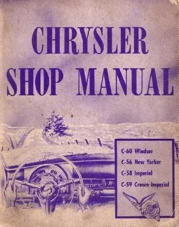 1953 Chrysler och Imperial Shop Manual