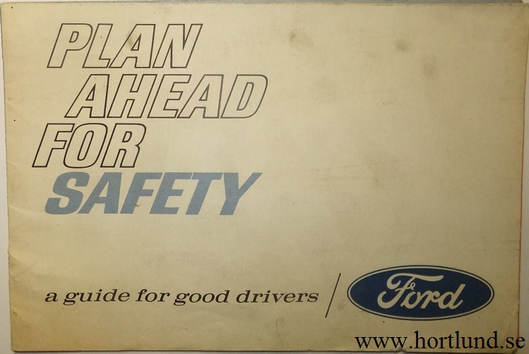 1967 Ford Plan Ahed for Safety