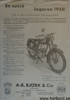 1950 Jagaren broschyr svensk