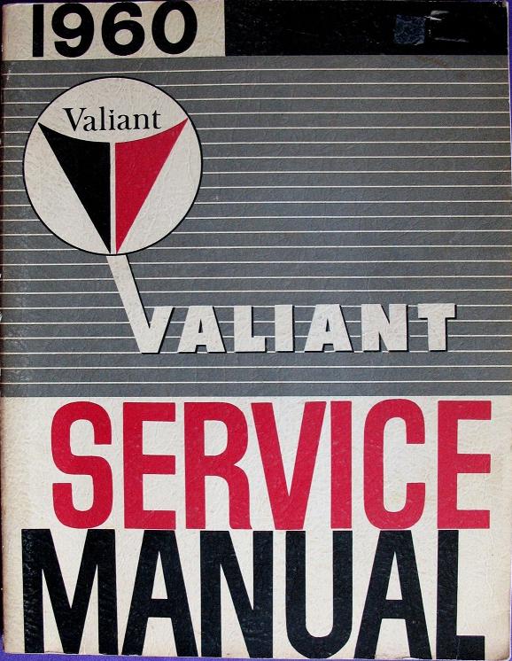 1960 Valiant Service Manual