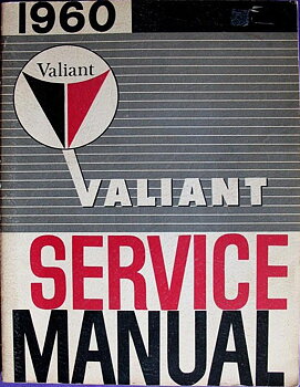 1960 Valiant Service Manual
