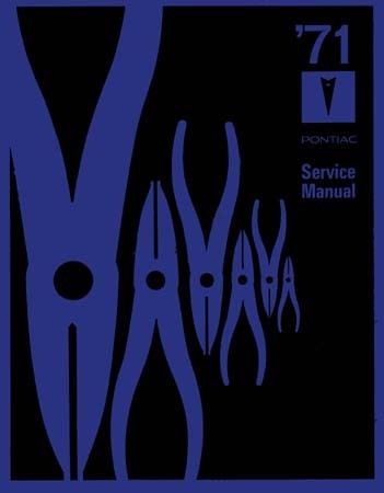 1971 Pontiac Service Manual alla modeller - 2