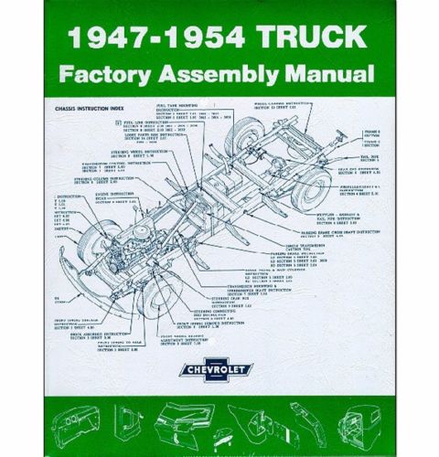 1947-1954 Chevrolet Truck Factory Assembly Manual
