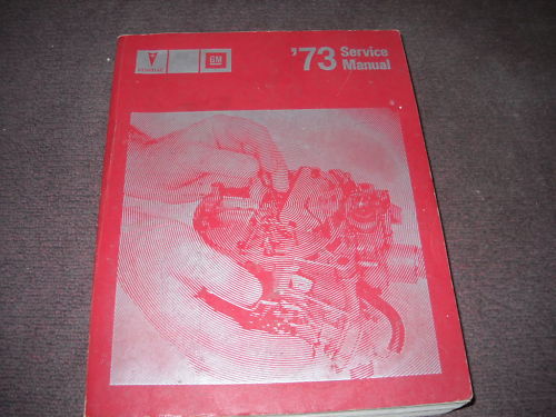 1973 Pontiac Service Manual alla modeller
