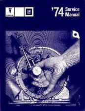 1974 Pontiac Service Manual alla modeller