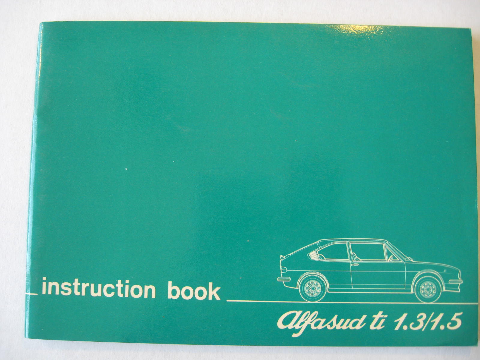 1978 1979 Alfasud ti 1,3 och 1,5 Instruktionsbok