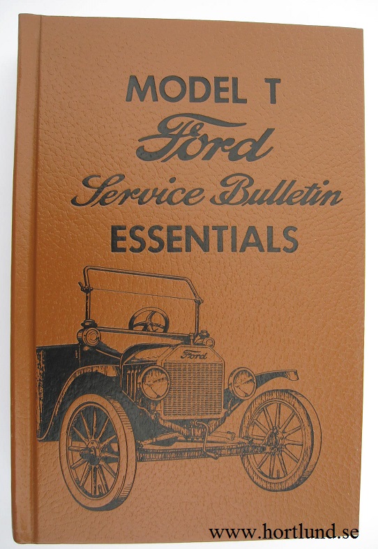 1908 - 1927 Ford Model T och TT Service Bulletin