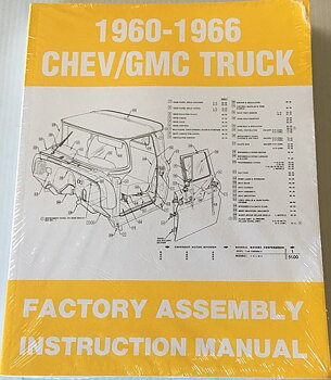 1960-1966 Chevrolet/GMC Truck Factory Assembly Manual