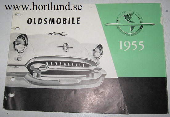 1955 Oldsmobile svensk broschyr