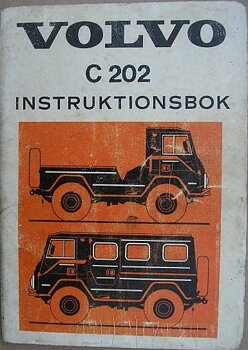 1977 Volvo C 202 Valpen Instruktionsbok