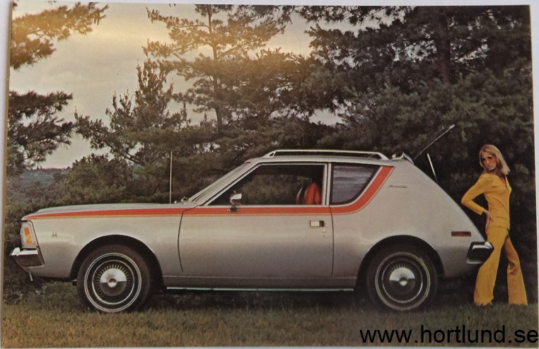 1971 AMC Gremlin Postcard