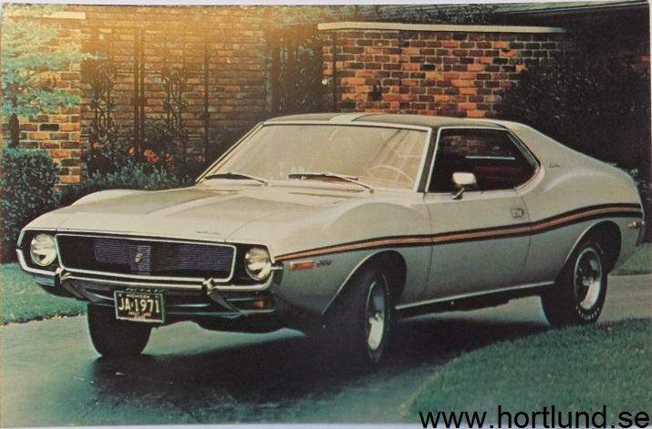 1971 AMC Javelin SST Postcard