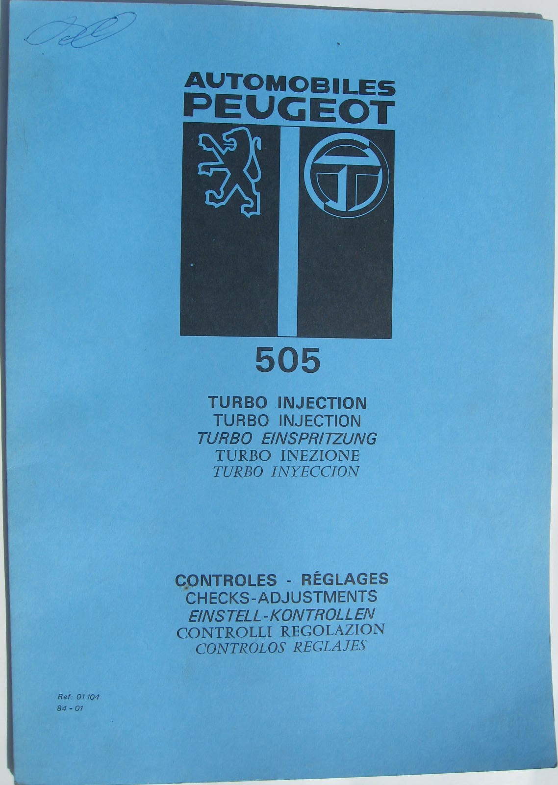 1984 Peugeot 505 Turbo Injection