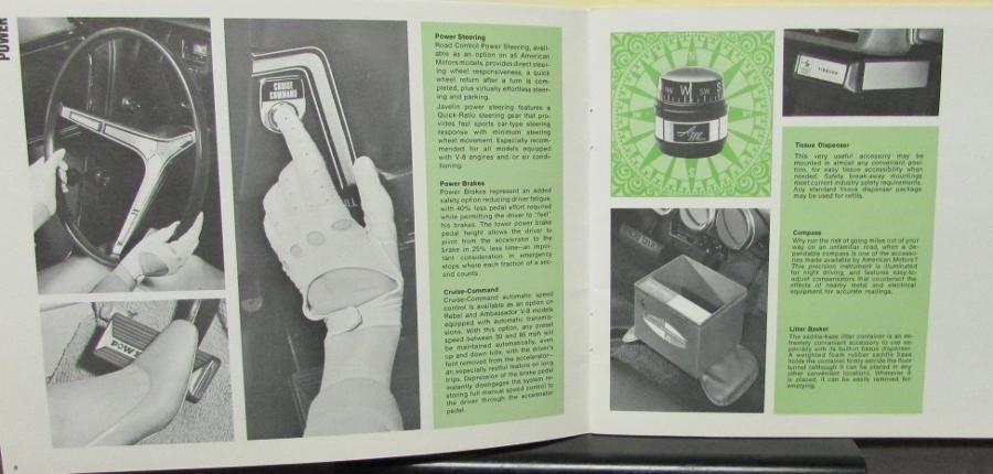 1968 AMC Accessories broschyr - 3