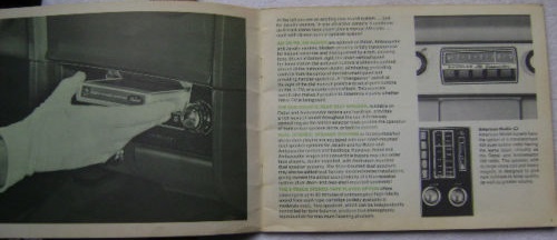 1968 AMC Accessories broschyr - 2