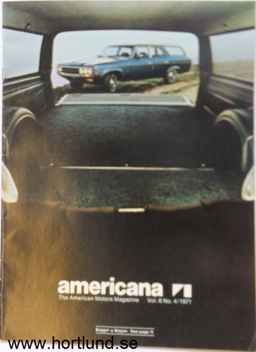 1971 AMC Americana kundtidning