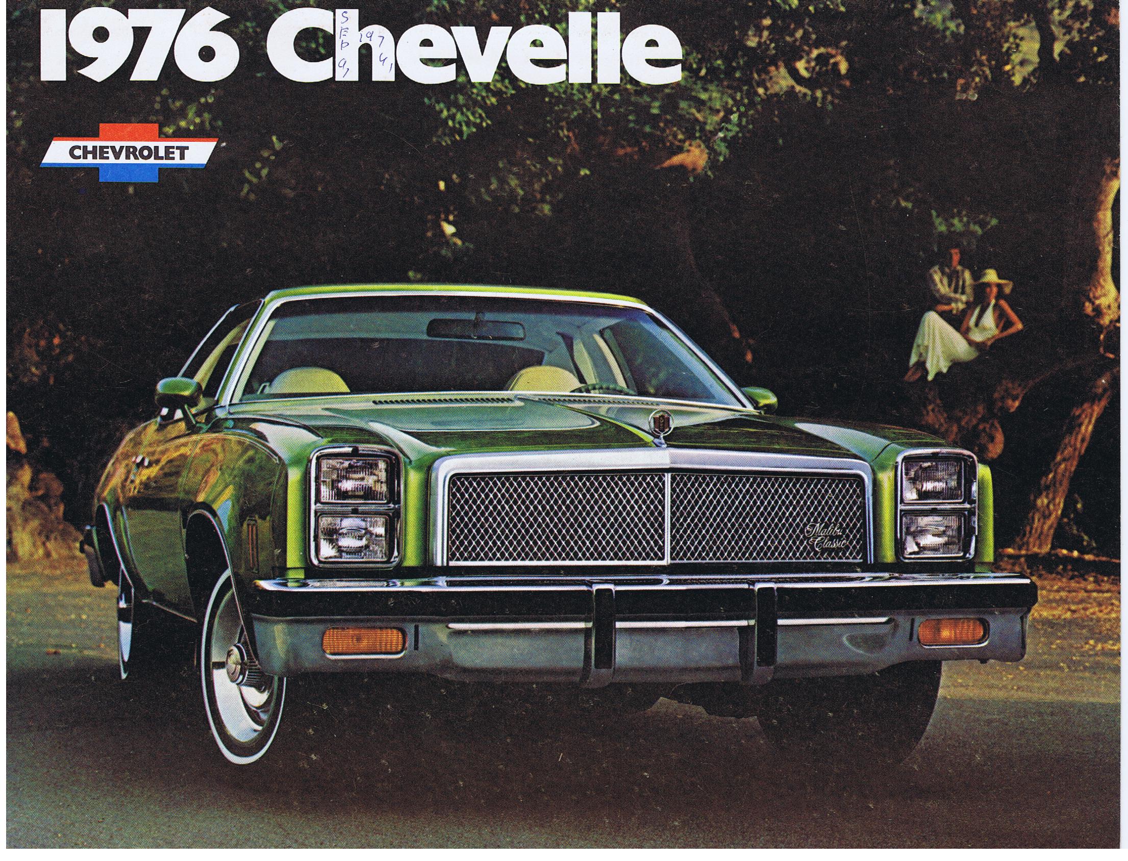 1976 Chevrolet Chevelle Broschyr