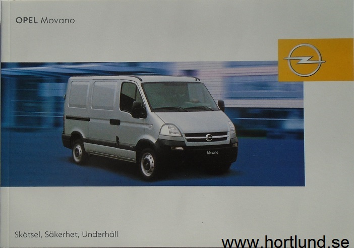 2006 Opel Movano Handbok