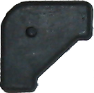 1953 - 1958 Buick Hörngummi batteriram