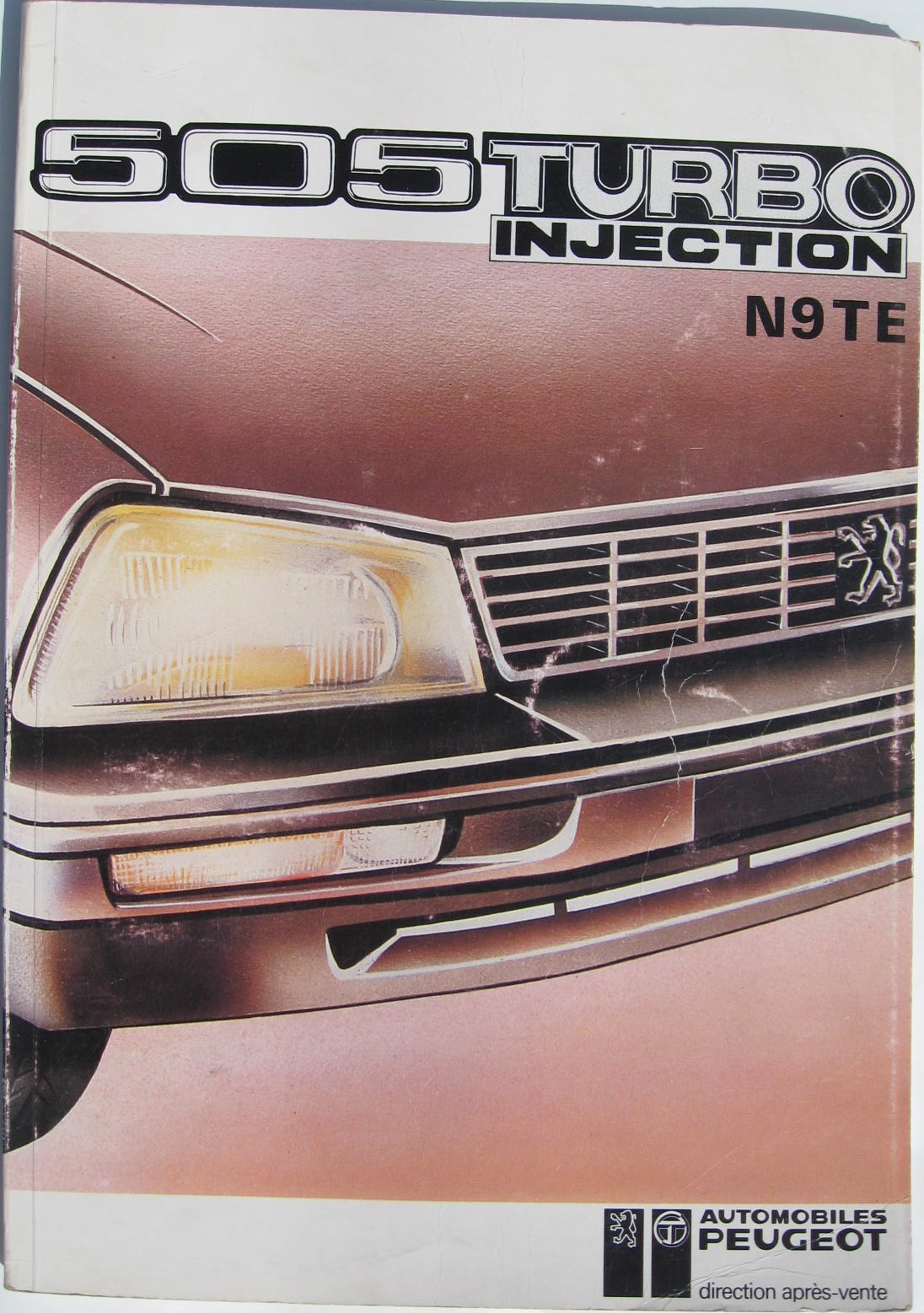 1984 Peugeot 505 Turbo Injection N9TE Teknisk beskrivning