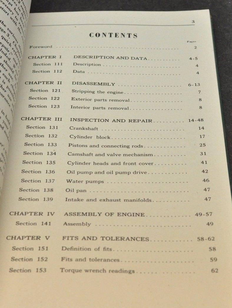 1936-1947 Lincoln V12 Engines H-series Repair Manual - 3